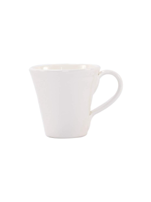 Vietri Viva Fresh Mug - Linen