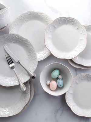 French Perle White™ 12-piece Dinnerware Set