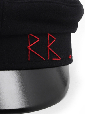 Ruslan Baginskiy Logo Embroidered Baker Boy Hat