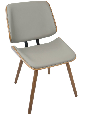 Lombardi Mid - Century Modern Dining/accent Chair - Lumisource