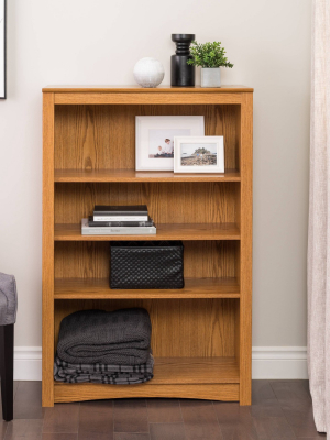 48" 4 Shelf Bookshelf Oak - Prepac