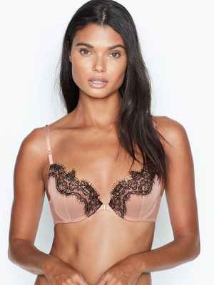 Luxe Lingerie Unlined Demi Bra In Lace