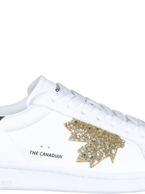 Dsquared2 Glittered Logo Sneakers