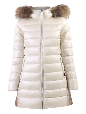 Woolrich Fur Trim Down Jacket