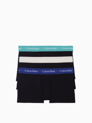 Cotton Stretch 3 Pack Low Rise Trunk