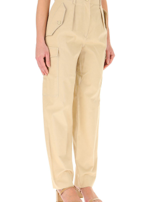 Alberta Ferretti Tailored Cargo Pants