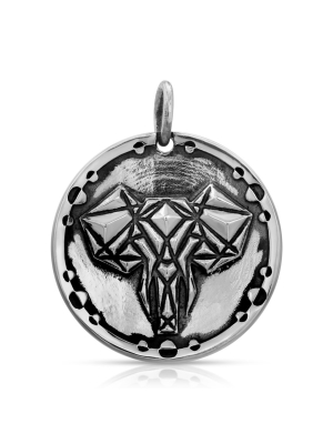 Geometric Elephant Pendant