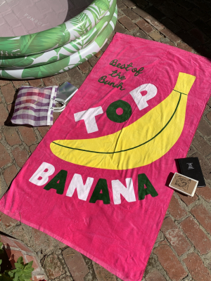 Ban.do Beach, Please! Top Banana Beach Towel