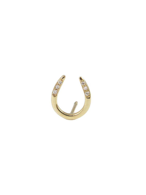 Horseshoe Stud (single)