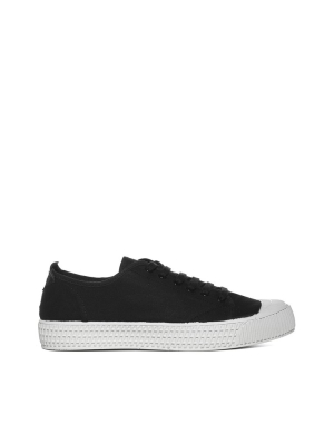 Car Shoe Low Top Lace-up Sneakers