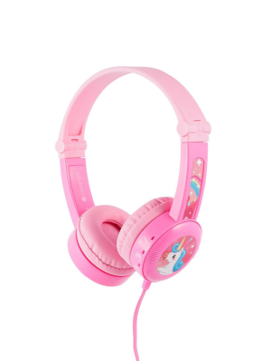 Buddyphones Travel Wired Headset - Pink