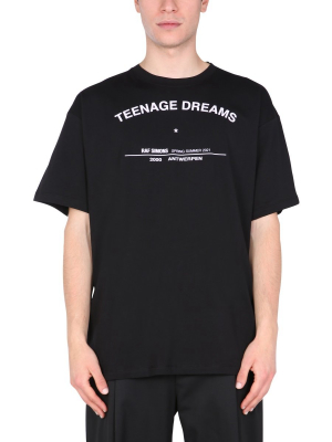 Raf Simons Teenage Dreams Printed T-shirt