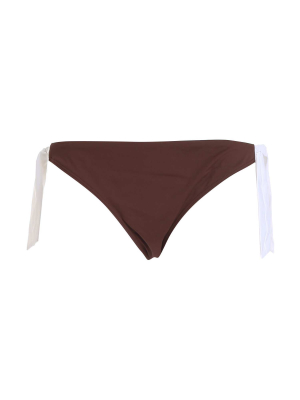 Max Mara Beachwear Logo Detailed Bikini Bottom