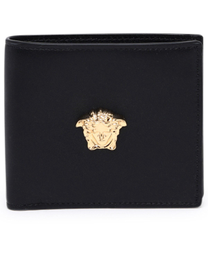 Versace Medusa Plaque Bifold Wallet