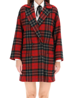 Redvalentino Tartan Coat