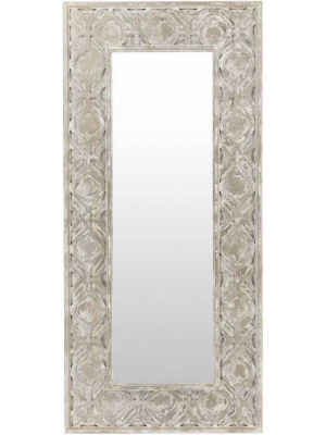 Fables Weathered Pewter Wall Mirror