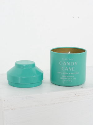 Whimsy 3 Oz Tin Candle - Candy Cane