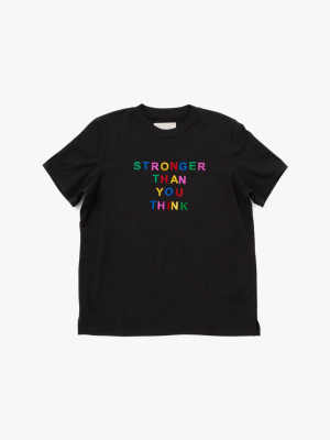 Stronger Than You Think Retro Tee