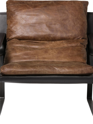 Conley Club Chair Brown