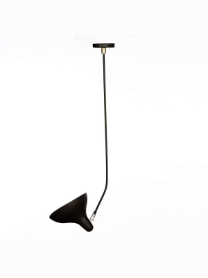 Serge Mouille Pendant Lamp - Black