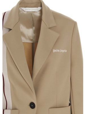 Palm Angels Single Breasted Track Blazer