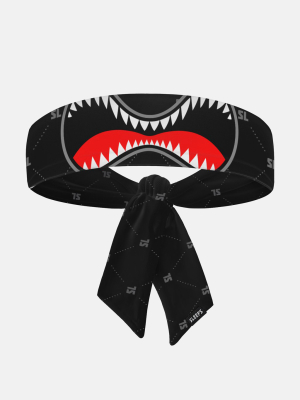 War Shark Sl Pattern Ninja Headband