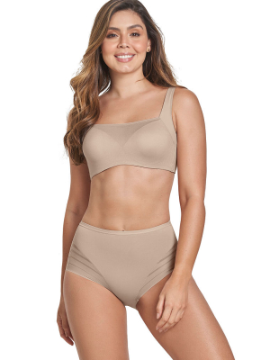 Leonisa Shapewear Mesh Front Contouring Bra