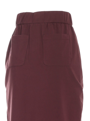 Max Mara Jersey Midi Skirt