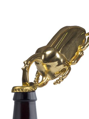 Insectum Bottle Opener In Gold By Doiy