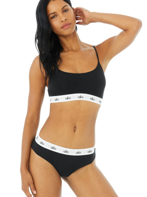 Icon Cami Bra - Black