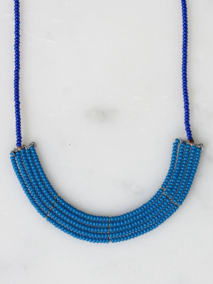 Lapa Necklace In Dusk/cobalt