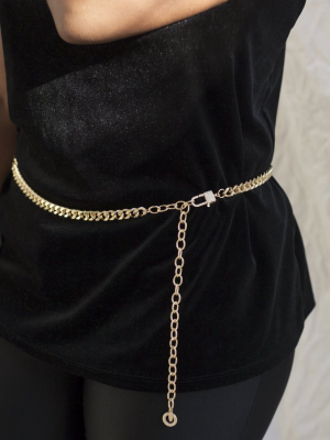 Gold Rush Chain Link Belt