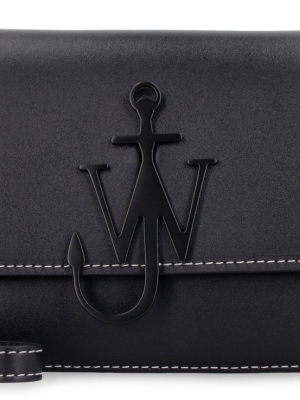 Jw Anderson Braided Anchor Logo Midi Crossbody Bag