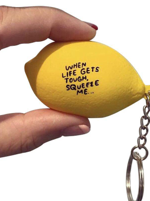 Limited Edition Lemon Stress Ball Keychain