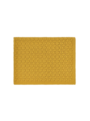 Dentelle Blanket Ceylan Yellow