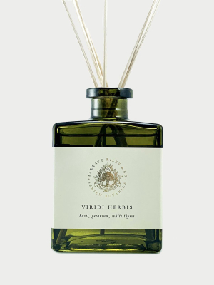 Barratt Riley & Co.  Viridi Herbis Reed Diffuser