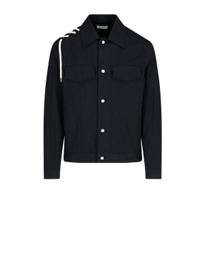 Craig Green Lace Detailed Shirt Jacket