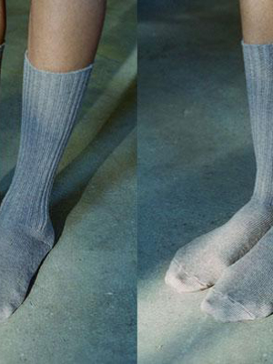 Knee Socks, Natural