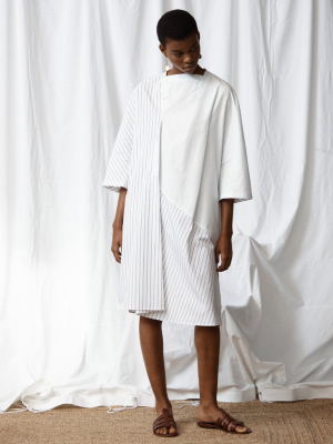 Tuck Shirt Dress