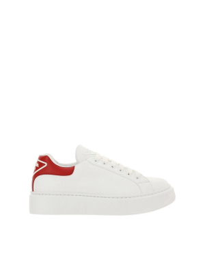 Prada Macro Lace-up Sneakers