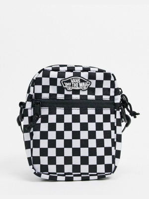 Vans Street Ready Ii Crossbody Bag In Checkerboard