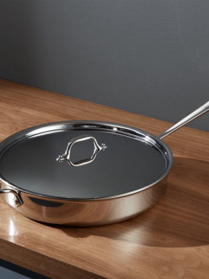 All-clad ® D3 Stainless 6 Qt. Sauté Pan With Lid