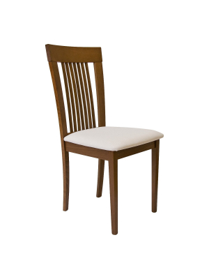 Set Of 2 Hartford Solid Beechwood Dining Chair Wood - Aeon