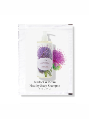 Burdock & Neem Shampoo Sample Packet