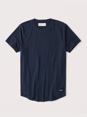 Curved Hem Tee