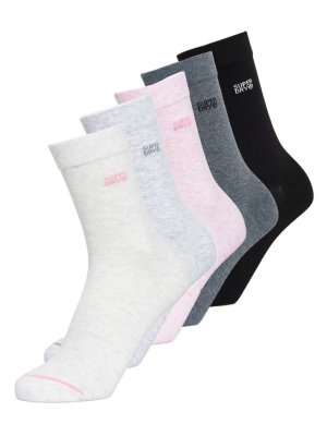 Organic Cotton Essential Socks 5 Pack