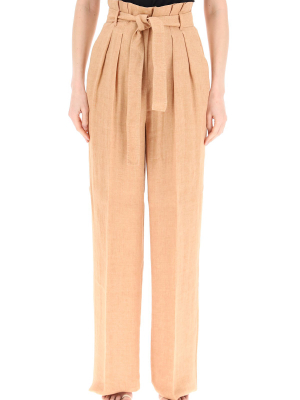 Max Mara Studio Cera Wide-leg Trousers