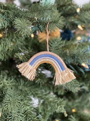 Pastel Rainbow Ornament