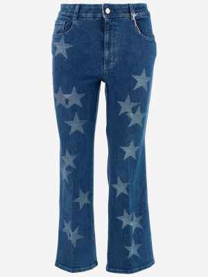 Stella Mccartney Star Print Jeans