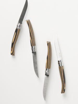 Opinel Birchwood Steak Knives, Set Of 4